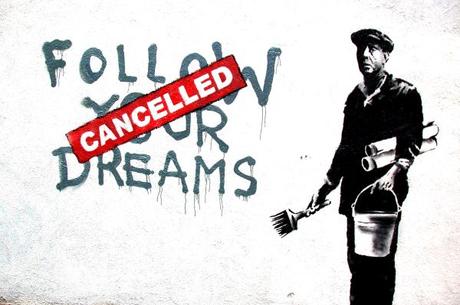 La entrada es por la tienda de regalos: Inside Banksy y lo que nunca fue