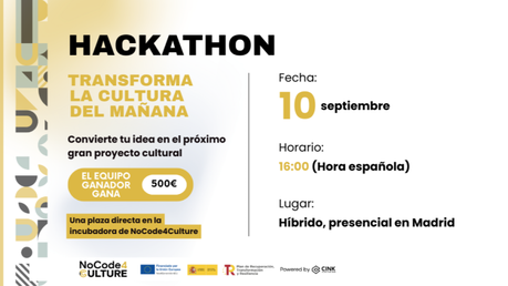 Hackathon internacional para revolucionar las industrias creativas