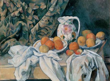 Paul Cézanne: Sentido y Sensibilidad. Cézanne Paul Still Life with a Curtain