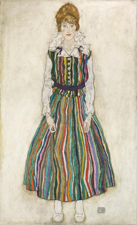 Egon Schiele, últimos cuatro años Retrato de la mujer del artista de pie