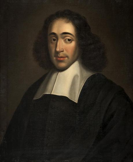 baruch spinoza filosofo retrato en oleo