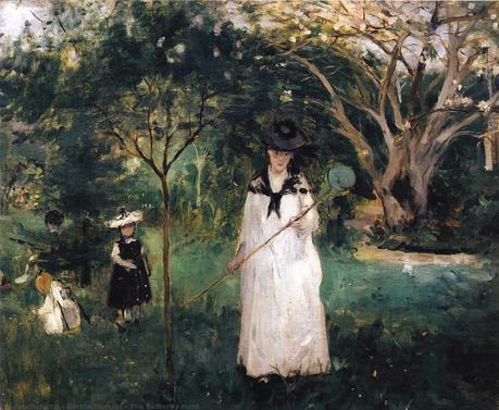 Berthe Morisot, Tardes en el jardín La caza de la mariposa