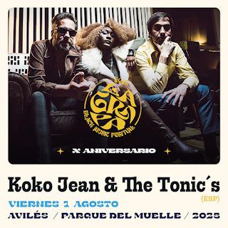Koko Jean & the Tonic's - 01/08/2025 - La Grapa (Avilés).