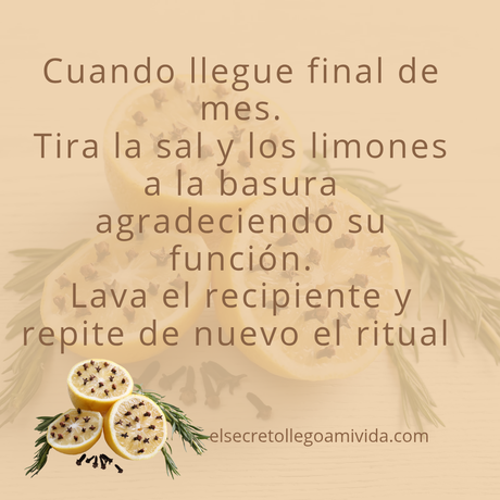 🍋 Los limones tienen la virtud de absorber las energías negativas