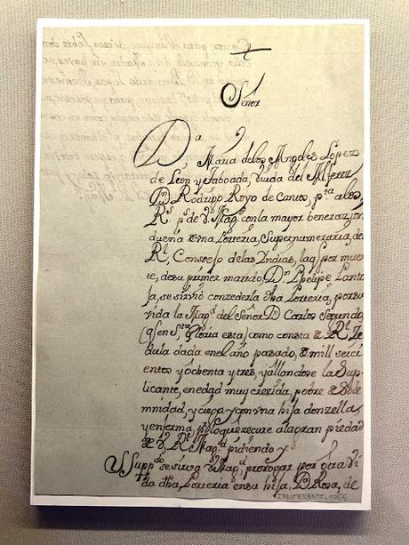 El documento del mes de marzo (2025) del Archivo de Indias.