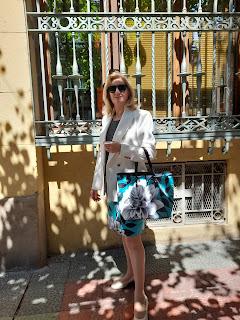 FALDA + BOLSO CON FLORES FALDA + BOLSO CON FLORES