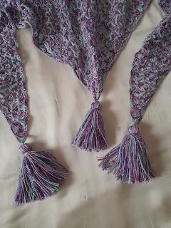 CHAL DE CROCHET CON BORLAS CHAL DE CROCHET CON BORLAS