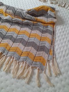 OTRA MANTA DE ZIG-ZAG PARA REGALAR OTRA MANTA DE ZIG-ZAG PARA REGALAR