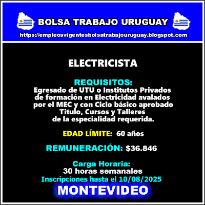 ELECTRICISTA ELECTRICISTA