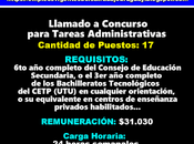 Llamado Concurso para Tareas Administrativas