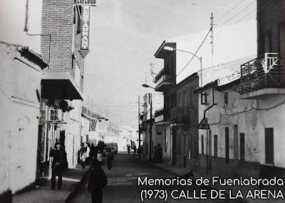Calle de la Arena en 1973