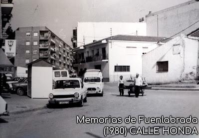 Calle Honda en 1980 Calle Honda en 1980