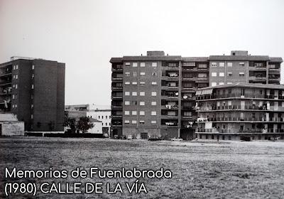 Calle de la Vía en 1980