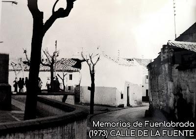 Calle de la Fuente en 1973 Calle de la Fuente en 1973