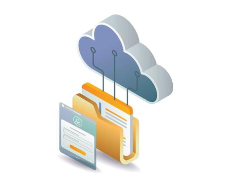 Carpeta conectada a la Nube.