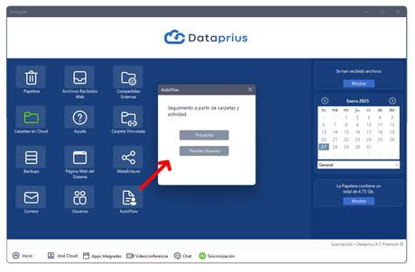 Autoflow proyectos. Seguimiento de los archivos de un proyecto, utilidad para empresas de ingeniería.