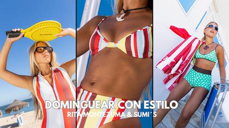 Dominguear con estilo: la cápsula más cool del verano Susmie’s, 38 Graus, Rita Montezuma, A Domingueira, colección cápsula verano, moda baño 2025, dominguera, looks playa, bikinis verano, moda sostenible