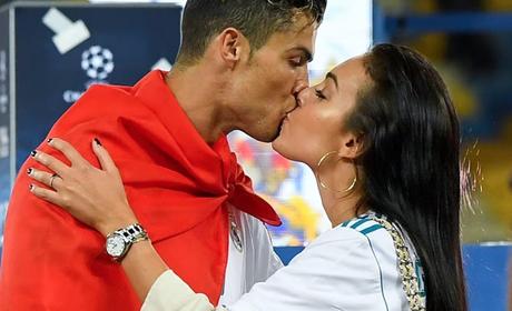 La pareja Cristiano Ronaldo y Georgina Rodríguez