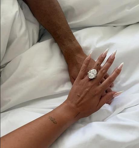 El costo del anillo de Cristiano Ronaldo y Georgina Rodríguez