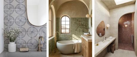 ideas azulejos en baños Pinterest Tendencias en azulejos para baños que transforman tu espacio