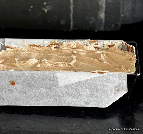 Helado de Chocolate y Pistacho, versión Turrón de Peñalba