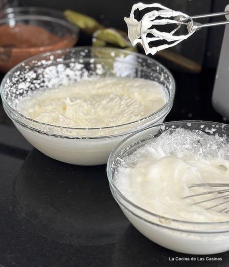 Helado de Chocolate y Pistacho, versión Turrón de Peñalba