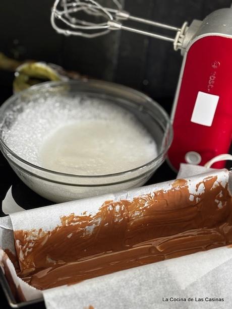 Helado de Chocolate y Pistacho, versión Turrón de Peñalba