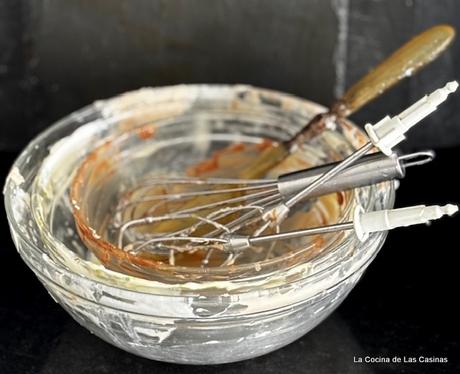 Helado de Chocolate y Pistacho, versión Turrón de Peñalba