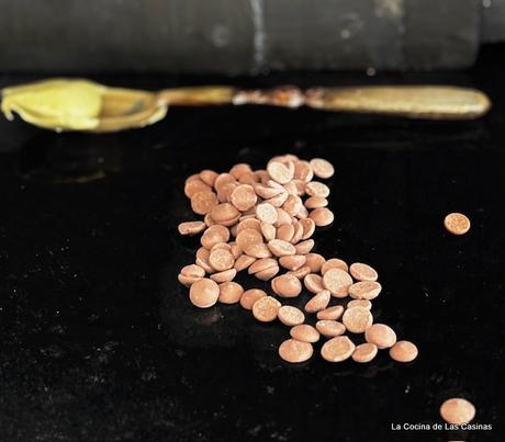 Helado de Chocolate y Pistacho, versión Turrón de Peñalba