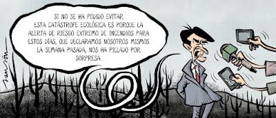España sigue ardiendo.