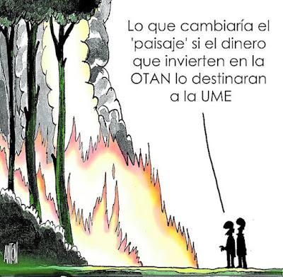 España sigue ardiendo.