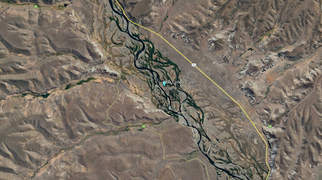 Pasando por el Collón Curá