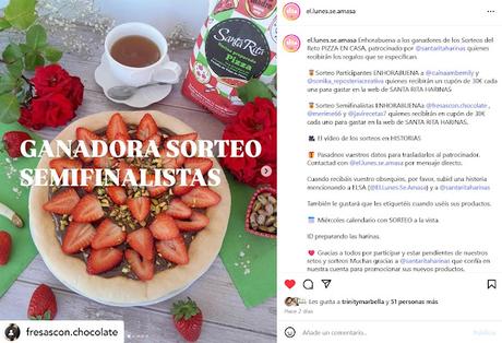 Pizza dolce Fresas con Chocolate Pizza dolce Fresas con Chocolate