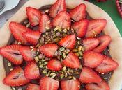 Pizza dolce Fresas Chocolate