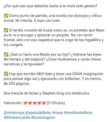 MARE / MADRE según @josinho.lee