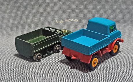 M3 Halftrack y UNIMOG pieza #49 de Matchbox