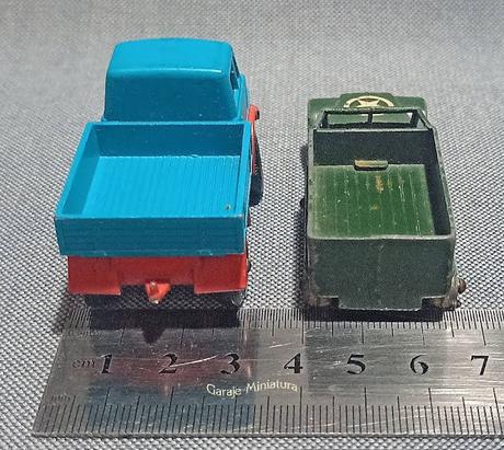 M3 Halftrack y UNIMOG pieza #49 de Matchbox