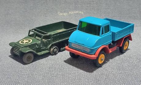 M3 Halftrack y UNIMOG pieza #49 de Matchbox