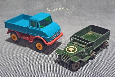 M3 Halftrack y UNIMOG pieza #49 de Matchbox