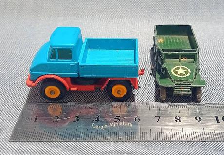 M3 Halftrack y UNIMOG pieza #49 de Matchbox