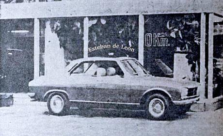 Coupé 504 Valderrey del año 1977 Coupé 504 Valderrey del año 1977