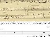 Edición Melodía para violín Valldemosa