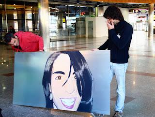 Madrid-Barajas acoge la exposición ‘Laugh me’, con obras de Pablo Puyol.