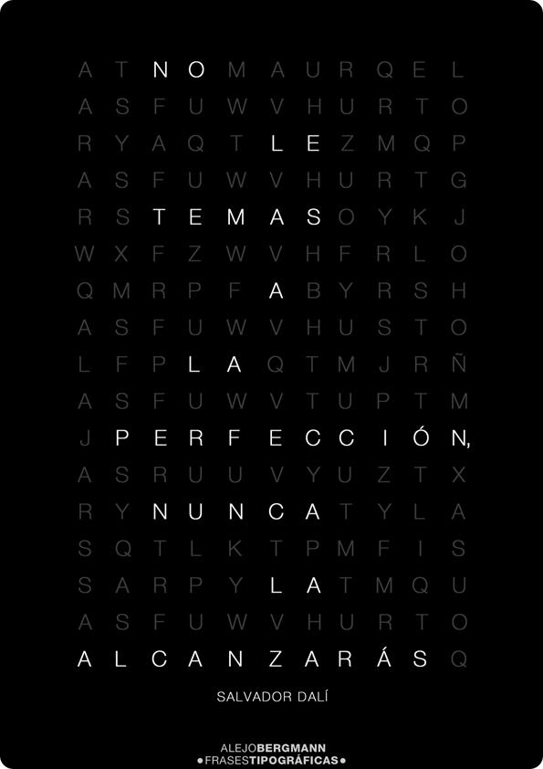 frases tipograficas de alejo bergmann