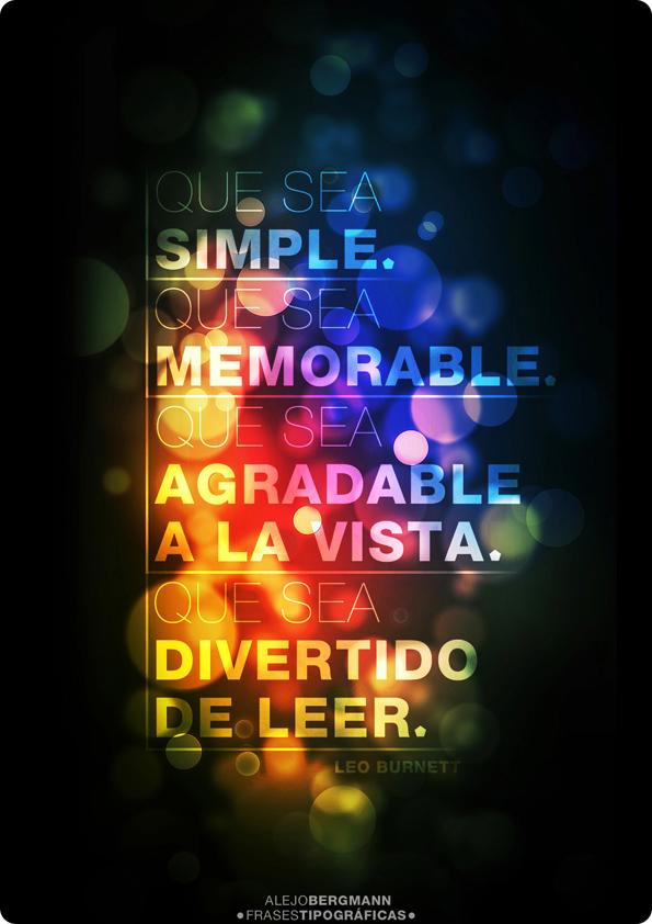 frases tipograficas de alejo bergmann