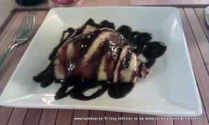 Crep de helado de chocolate