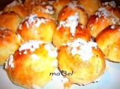 Chouquettes bombitas azucaradas