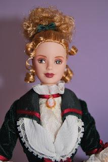 Victorian Holiday Barbie y Kelly