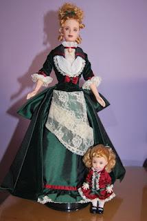 Victorian Holiday Barbie y Kelly