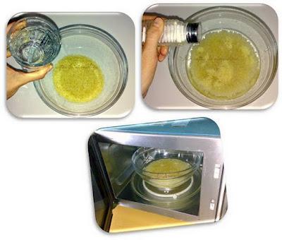 Pastel de arroz con setas y parmesano al microondas